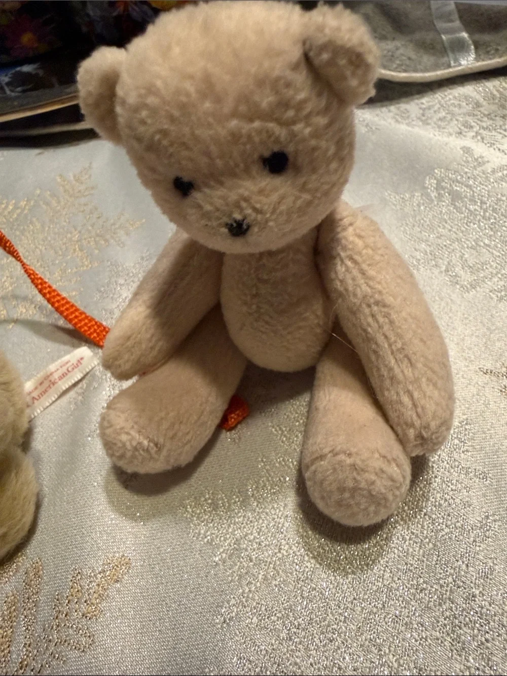 American Girl Beige Bear and Light Yellow Puppy Plush Duo
